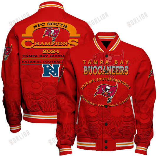 Tampa Bay Buccaneers NFC South Champions 2024 A Legend Is Being Written Varsity Jacket