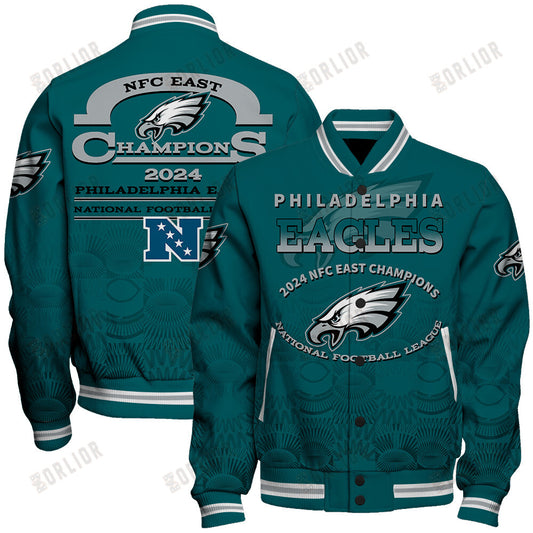 Philadephia Eagles NFC East Champions 2024 A Legend Is Being Written Varsity Jacket