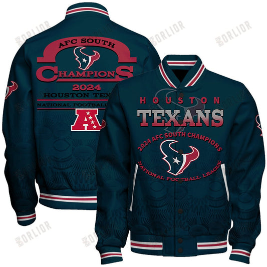 Houston Texans AFC South Champions 2024 A Legend Is Being Written Varsity Jacket