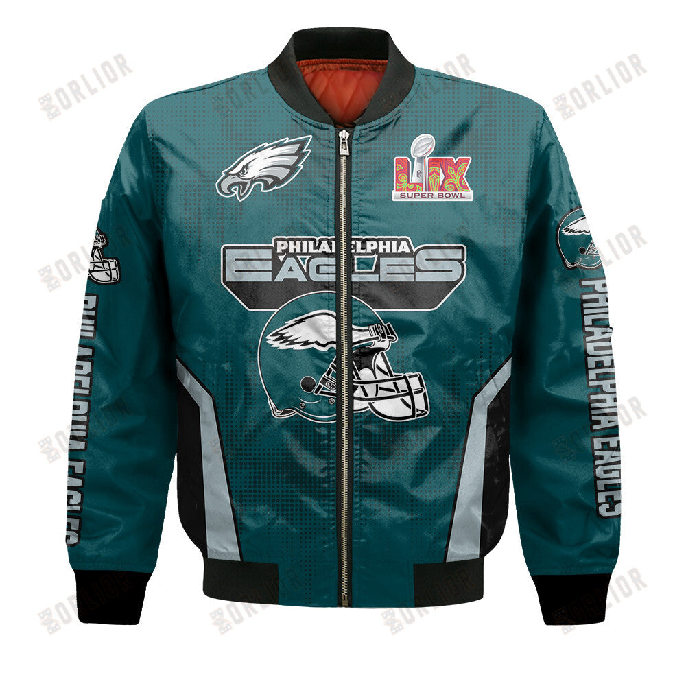 Philadelphia Eagles Super Bowl LIX Champions Feared Opponents Bomber Jacket