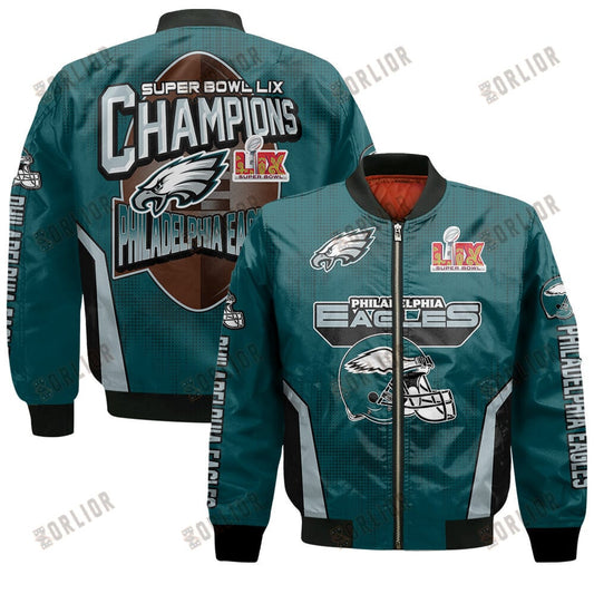 Philadelphia Eagles Super Bowl LIX Champions Feared Opponents Bomber Jacket