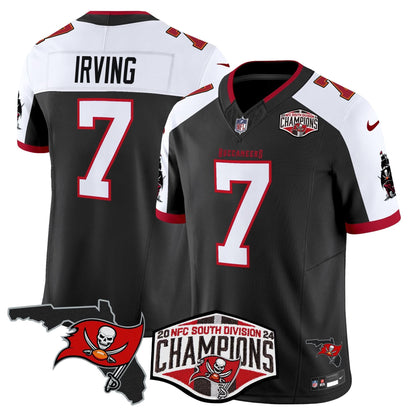 Buccaneers 2024 NFC South Division Champions Patch Vapor Limited Jersey - All Stitched