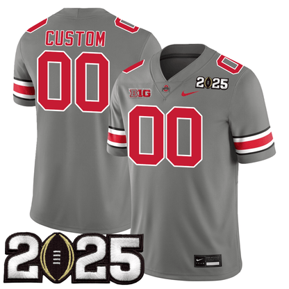 Custom Ohio State Buckeyes Jersey - CFP Final Patch - All Stitched