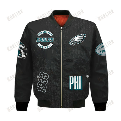 Philadelphia Eagles Super Bowl LIX Champions 2024 Winning Spirit Bomber Jacket