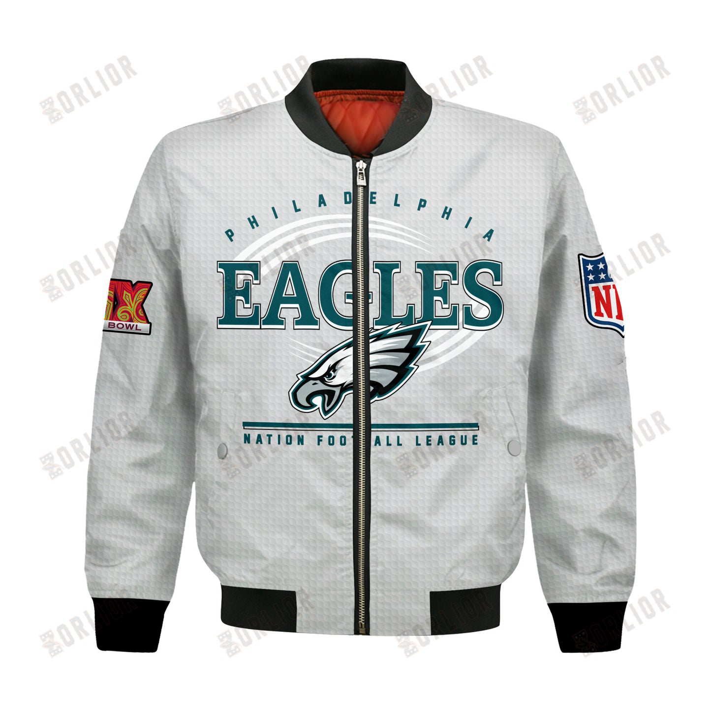 Philadelphia Eagles Super Bowl LIX Glory Bomber Jacket