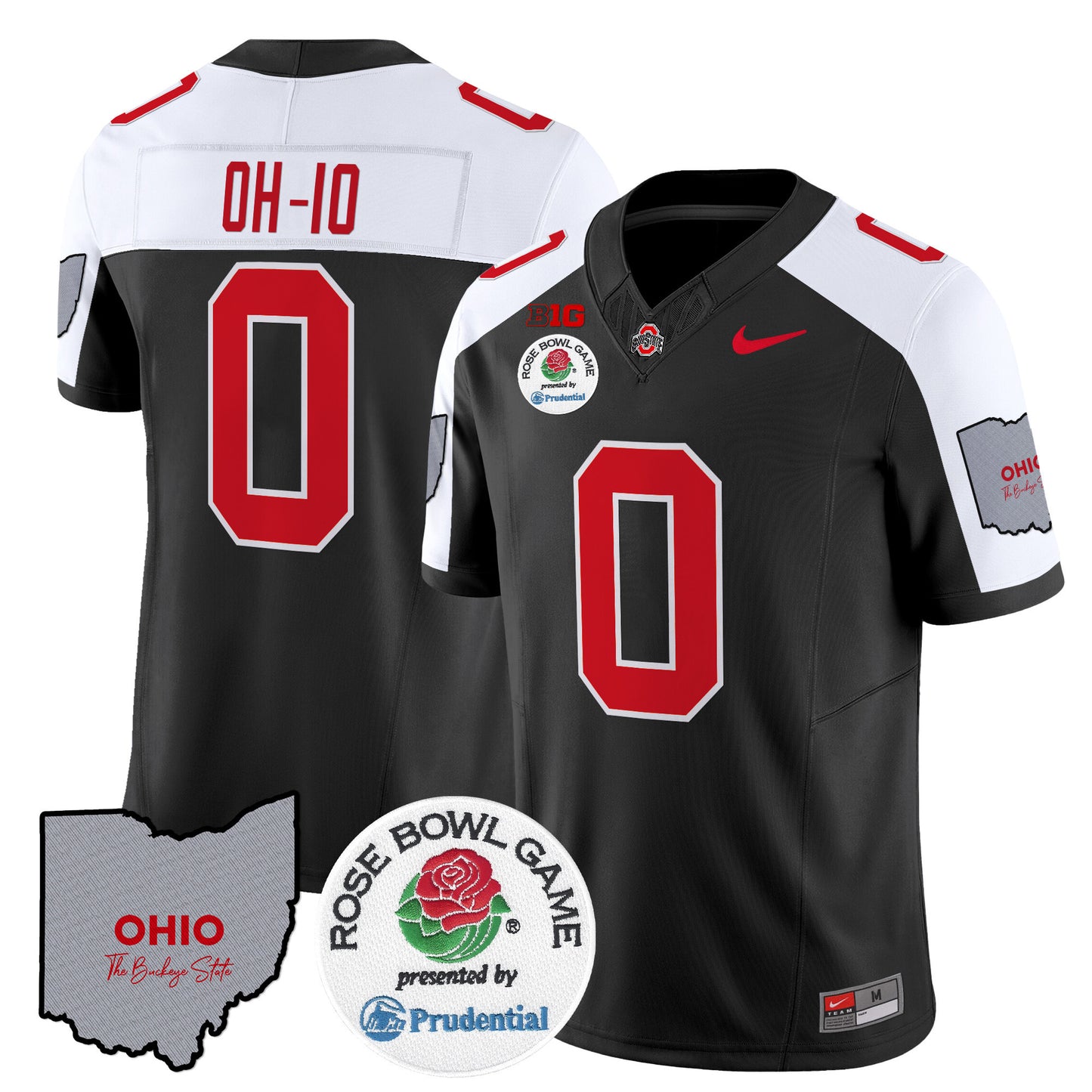 Ohio State Buckeyes Rose Bowl Vapor Limited Jersey V2 - All Stitched