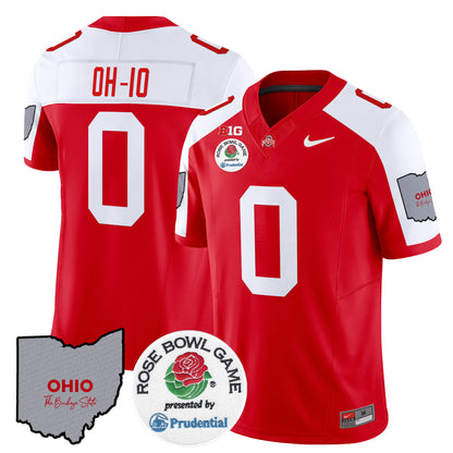 Ohio State Buckeyes Rose Bowl Vapor Limited Jersey V2 - All Stitched