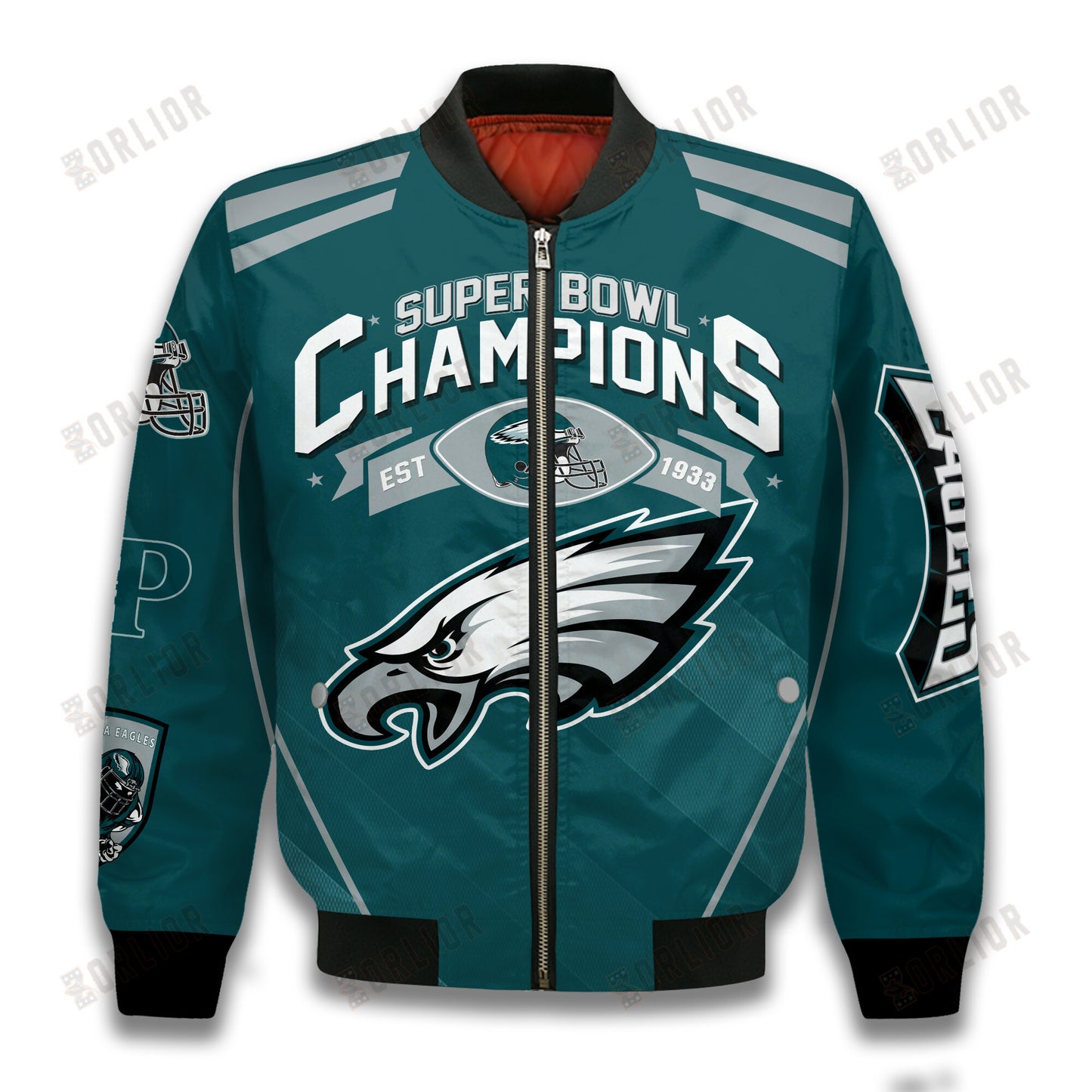 Philadelphia Eagles 2X Super Bowl Champions 2024 Bomber Jacket
