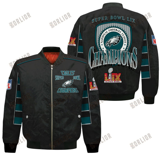 Philadelphia Eagles Super Bowl LIX Champion's Style Bomber Jacket