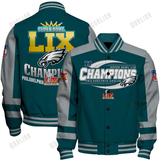 Philadelphia Eagles Super Bowl 2025 Victory A Champion's Choice Varsity Jacket