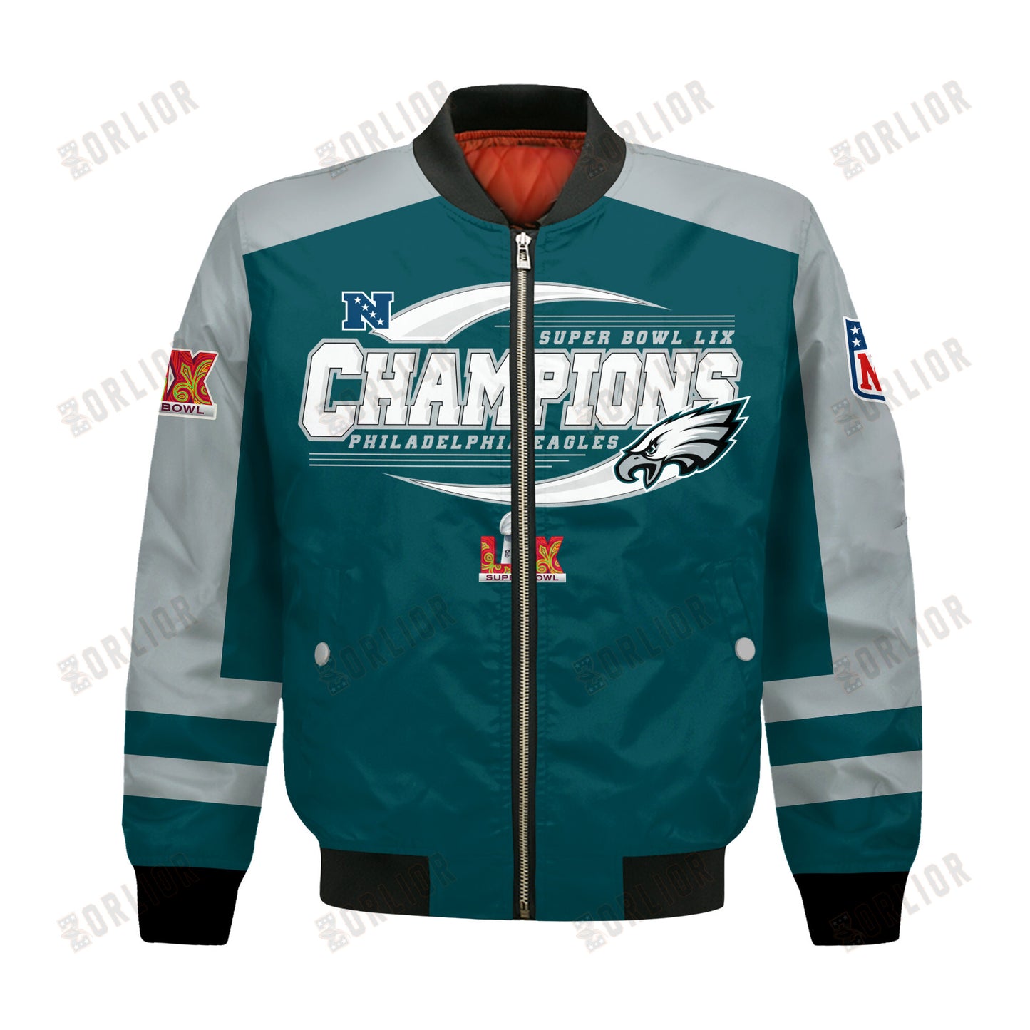 Philadelphia Eagles Super Bowl 2025 Victory A Champion's Choice Bomber Jacket