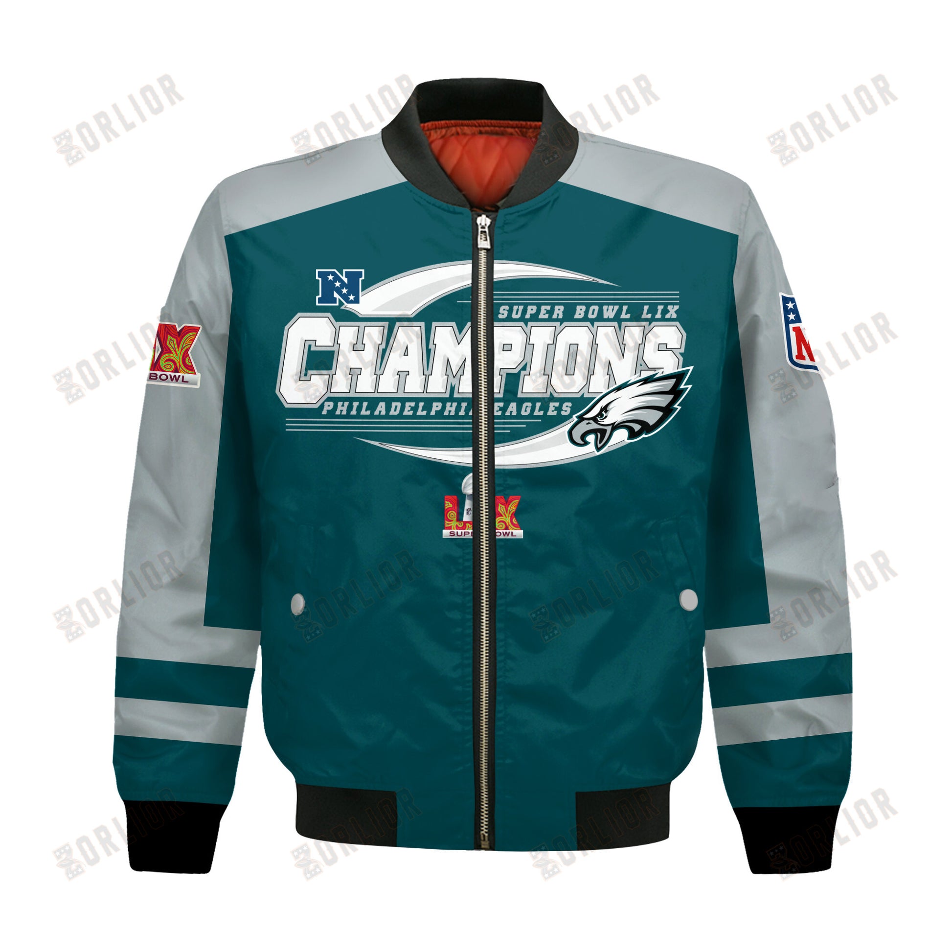 Philadelphia Eagles Super Bowl 2025 Victory A Champion's Choice Bomber Jacket