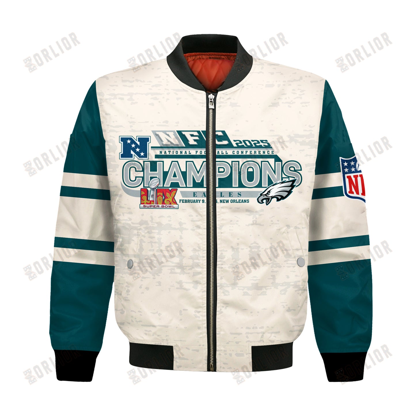 Philadelphia Eagles Super Bowl 2025 Wear The Legacy Bomber Jacket