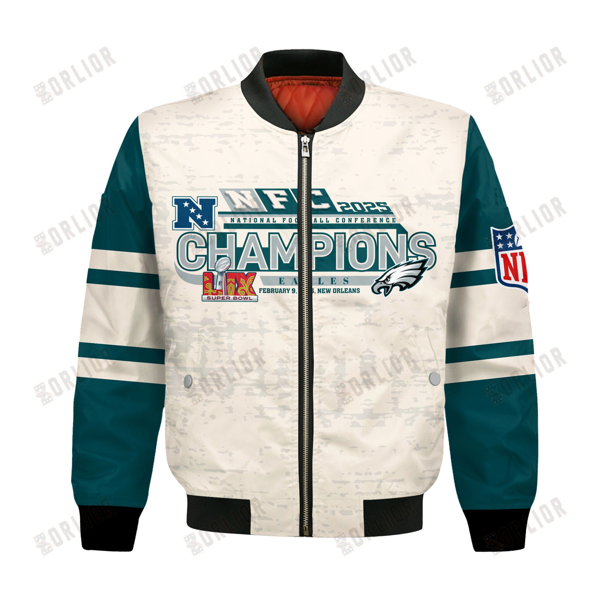 Philadelphia Eagles Super Bowl 2025 Wear The Legacy Bomber Jacket