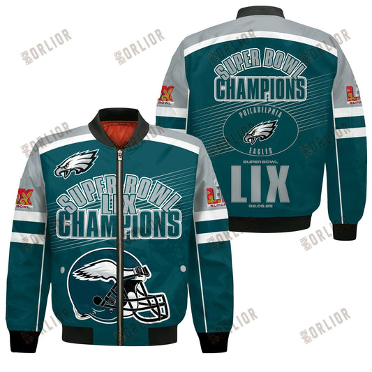 Philadelphia Eagles Super Bowl LIX Achieve Dream Bomber Jacket