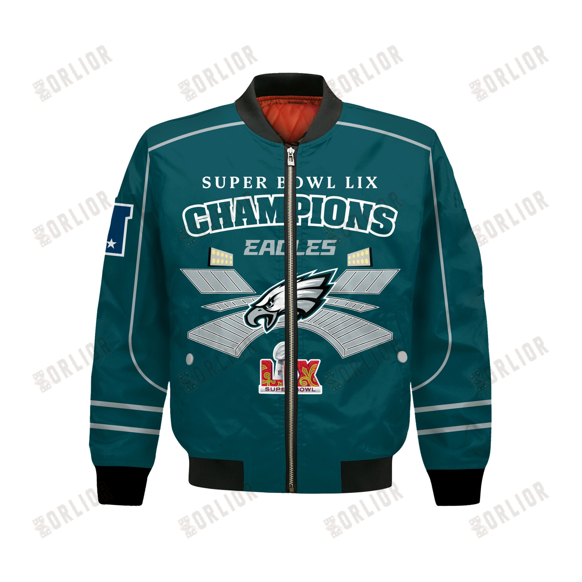 Philadelphia Eagles Super Bowl LIX The New King Bomber Jacket