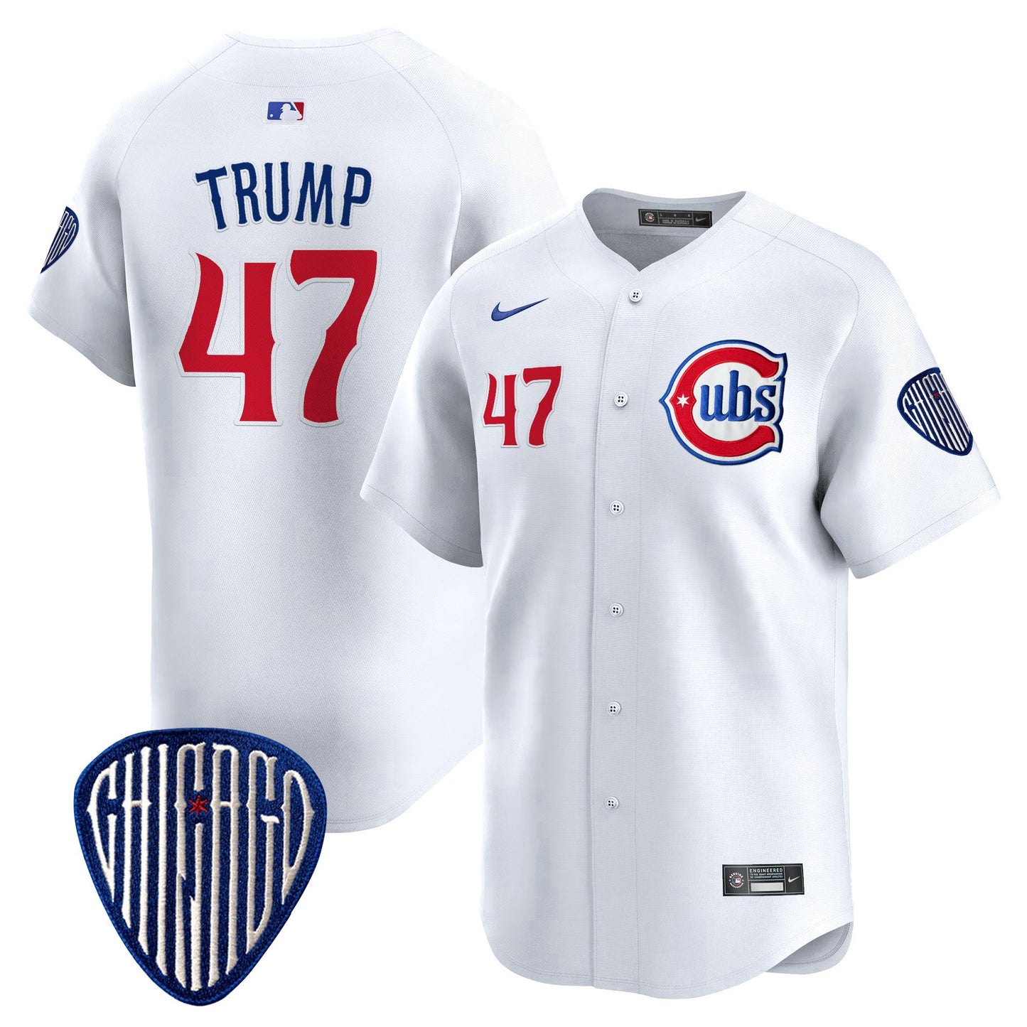 Chicago Cubs Blue Alternate Vapor Premier Limited Jersey - All Stitched