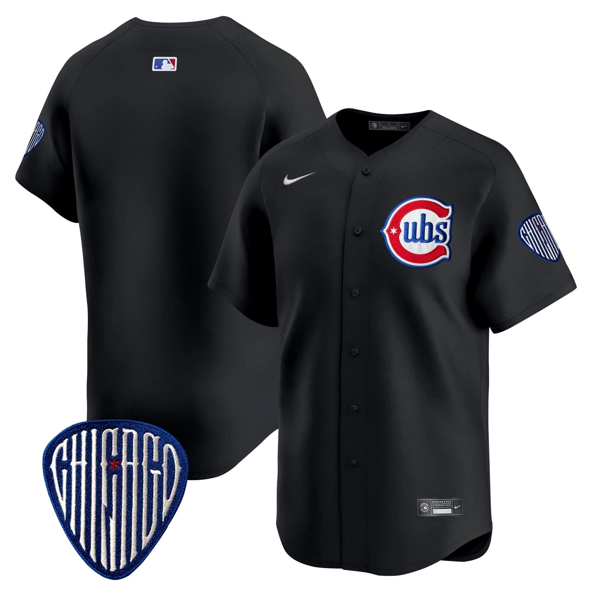 Men's Chicago Cubs Blue Alternate Vapor Premier Limited Jersey - All Stitched