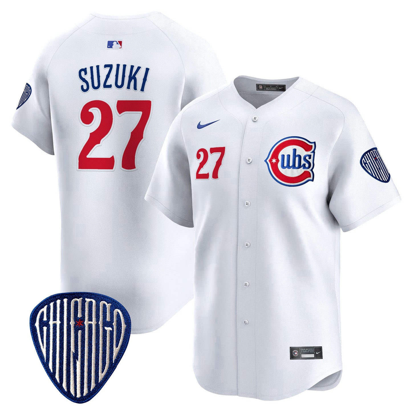 Chicago Cubs Blue Alternate Vapor Premier Limited Jersey - All Stitched