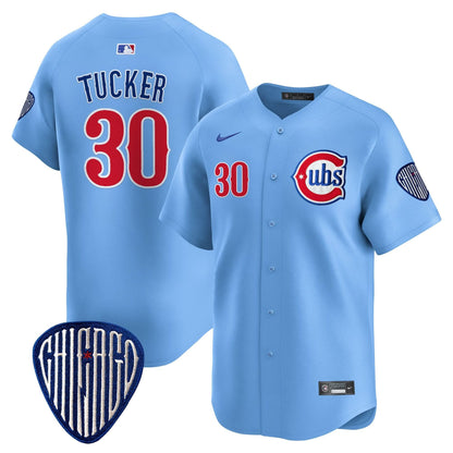 Men's Chicago Cubs Blue Alternate Vapor Premier Limited Jersey - All Stitched