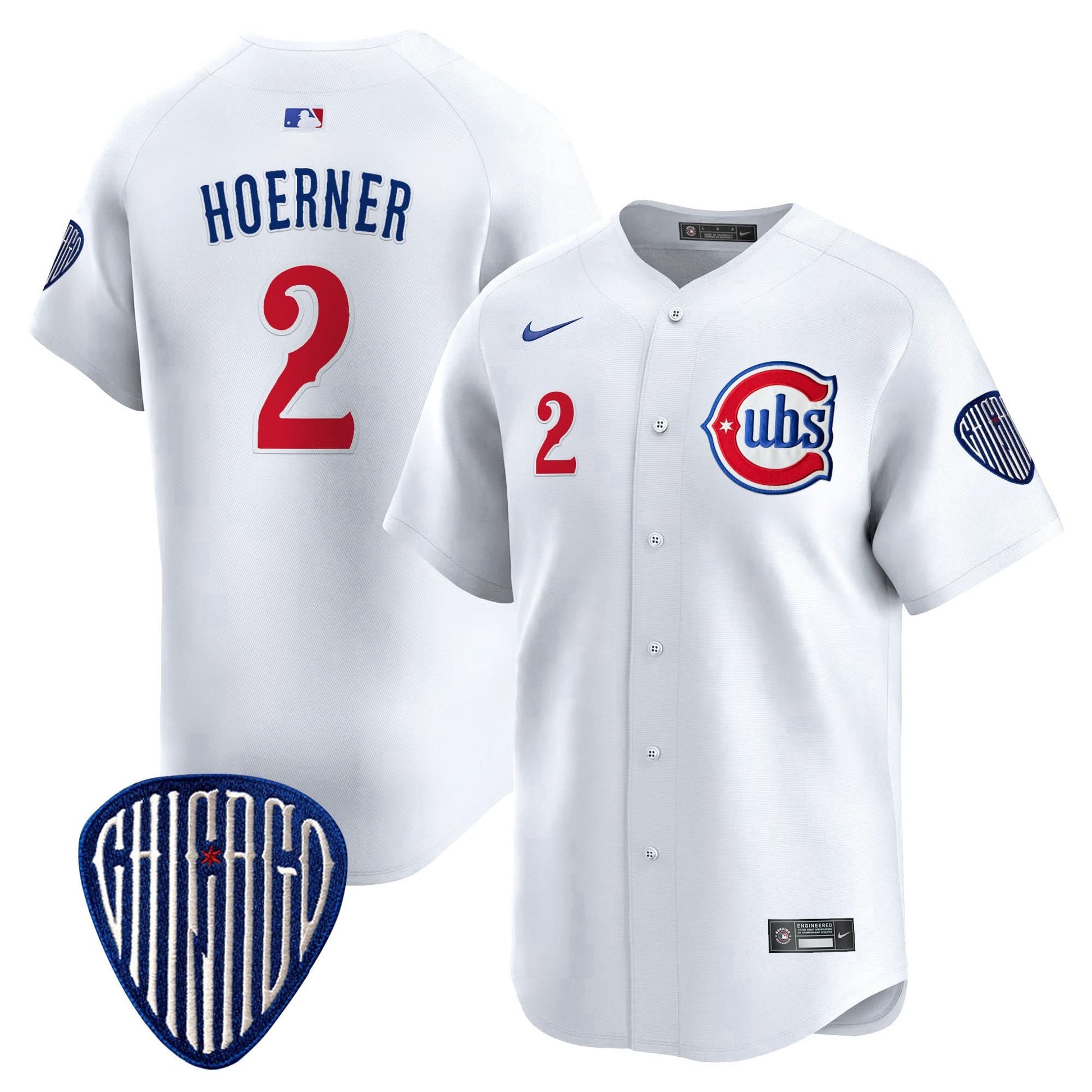 Men's Chicago Cubs Blue Alternate Vapor Premier Limited Jersey - All Stitched