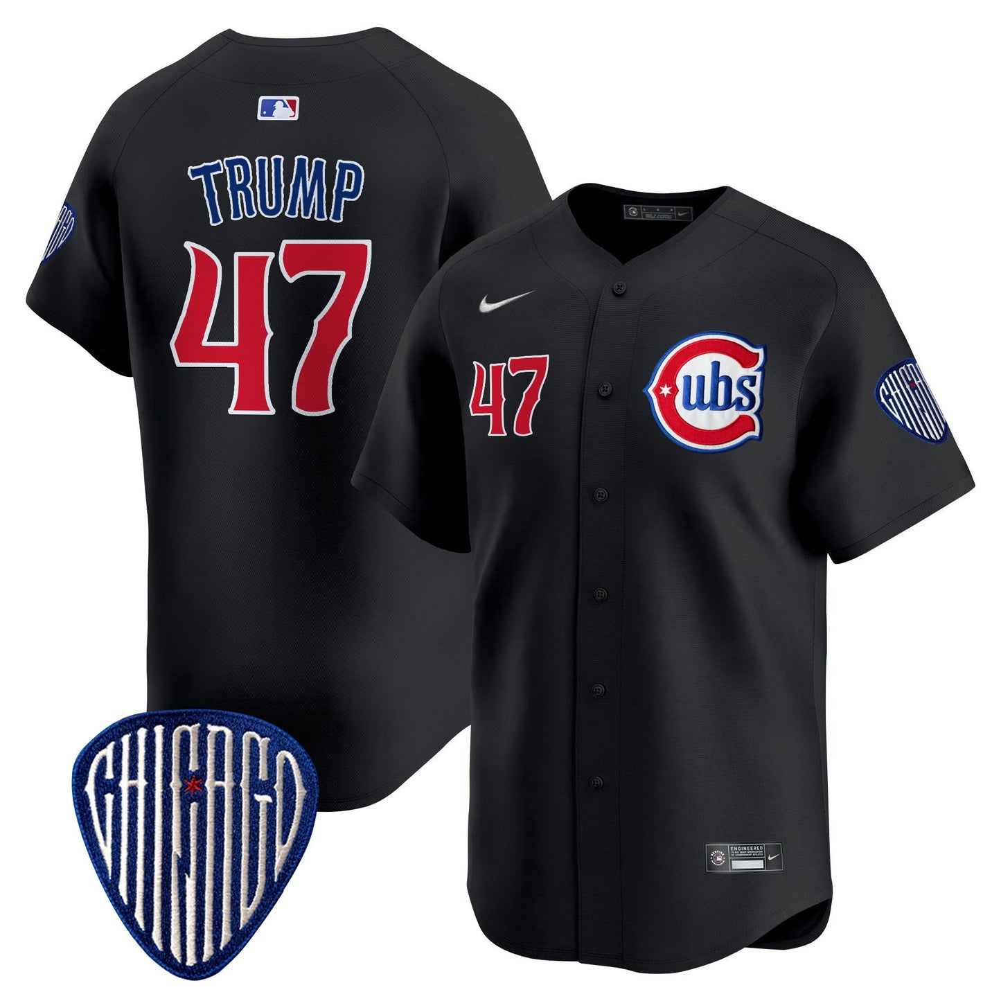 Chicago Cubs Blue Alternate Vapor Premier Limited Jersey - All Stitched