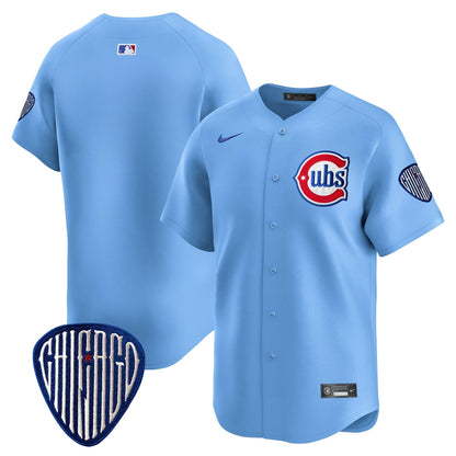 Men's Chicago Cubs Blue Alternate Vapor Premier Limited Jersey - All Stitched