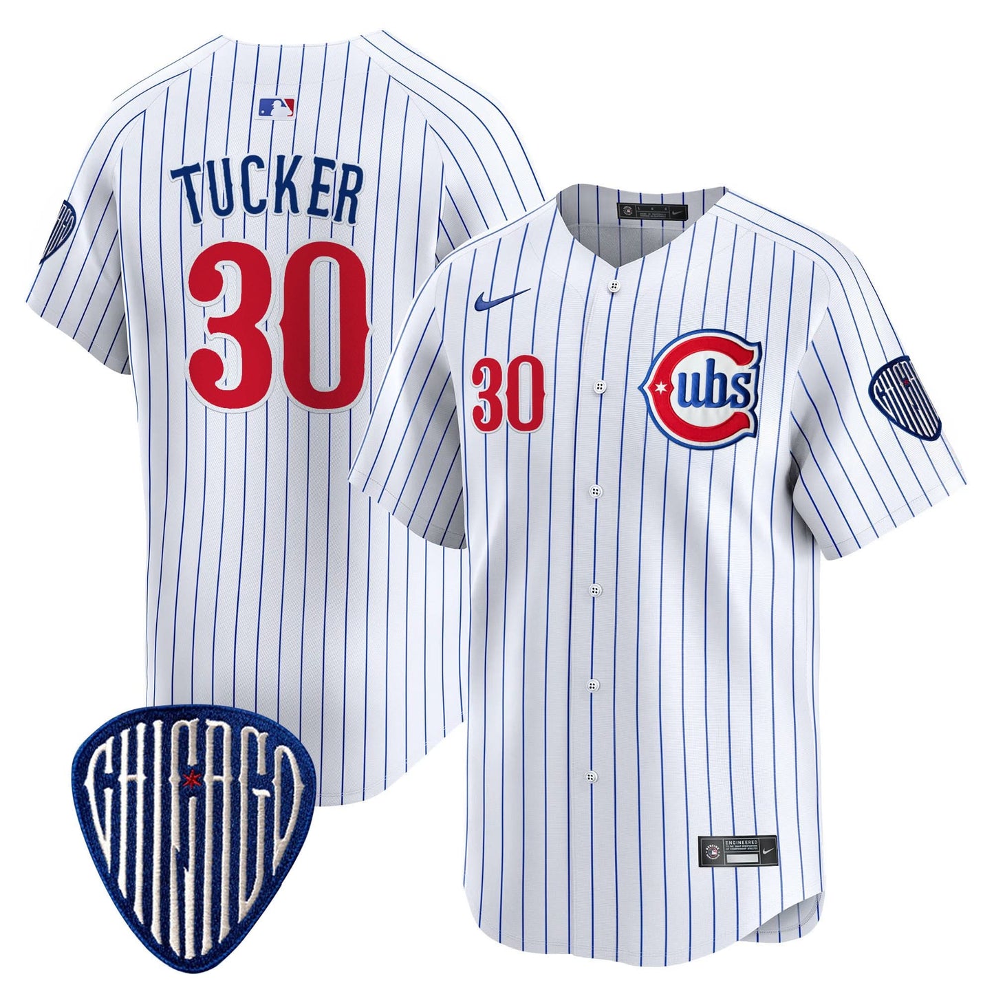 Men's Chicago Cubs Blue Alternate Vapor Premier Limited Jersey - All Stitched