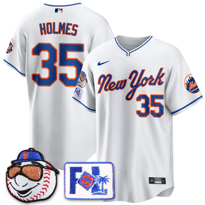 New York Mets Blue Road 2025 Spring Training Jersey - All Stitched