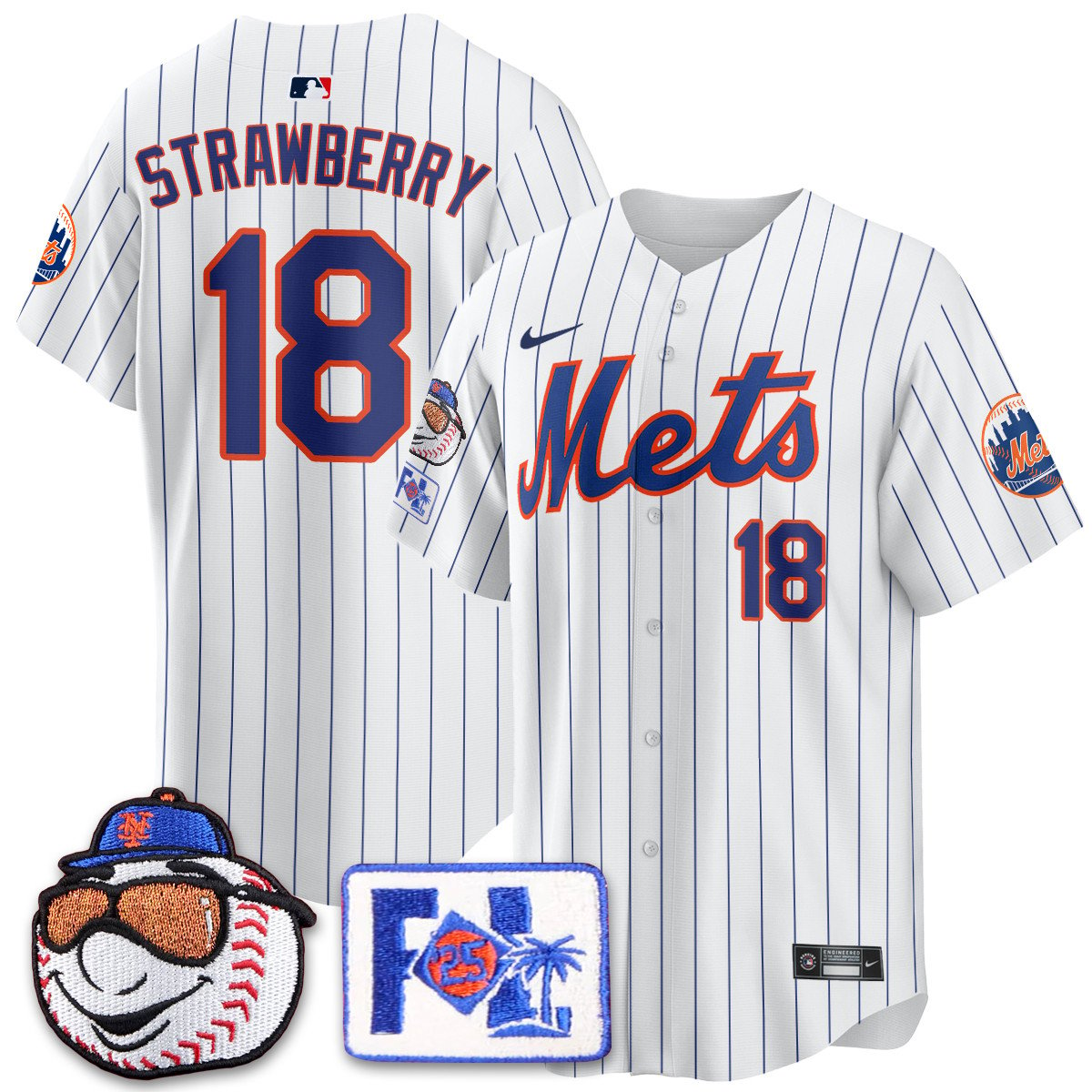 New York Mets 2025 Spring Training Jersey - All Stitched