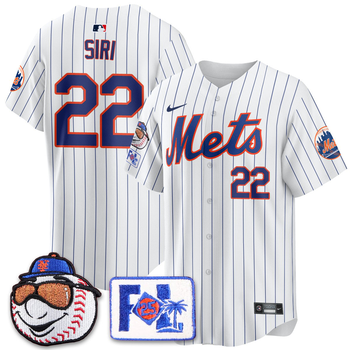 New York Mets 2025 Spring Training Jersey - All Stitched