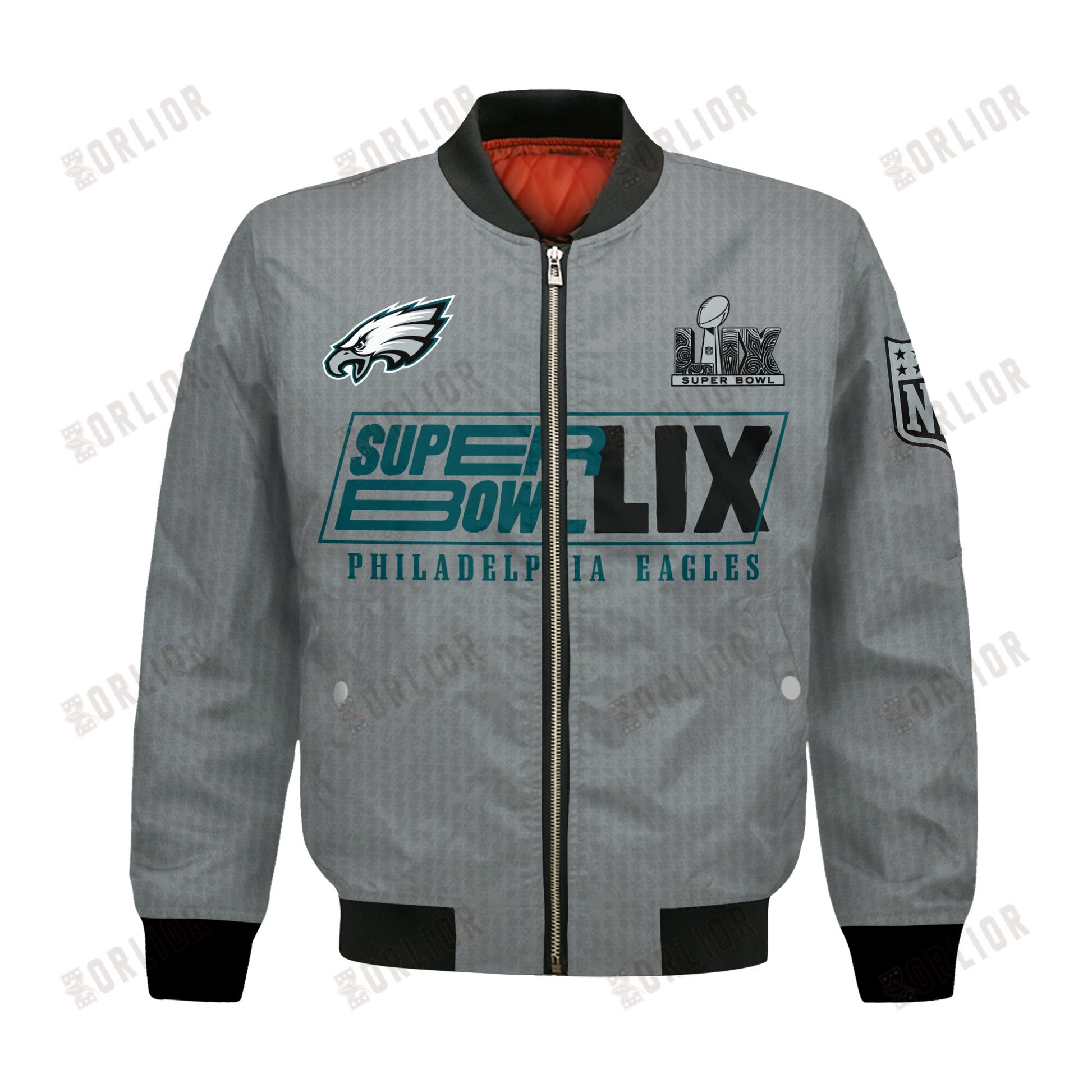 Philadelphia Eagles Super Bowl LIX Roster Bomber Jacket