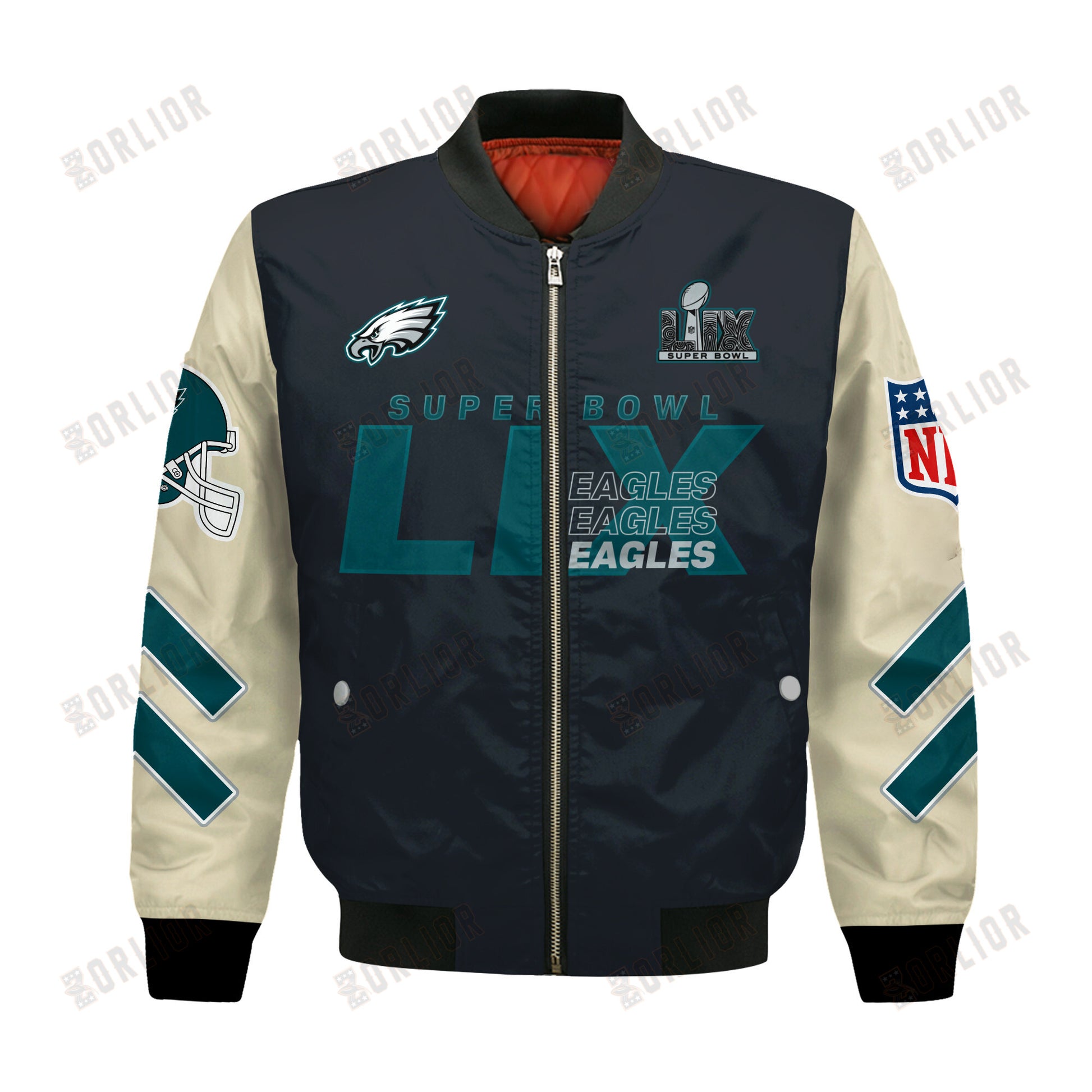 Philadelphia Eagles Super Bowl LIX Champions A Historic Win Bomber Jacket