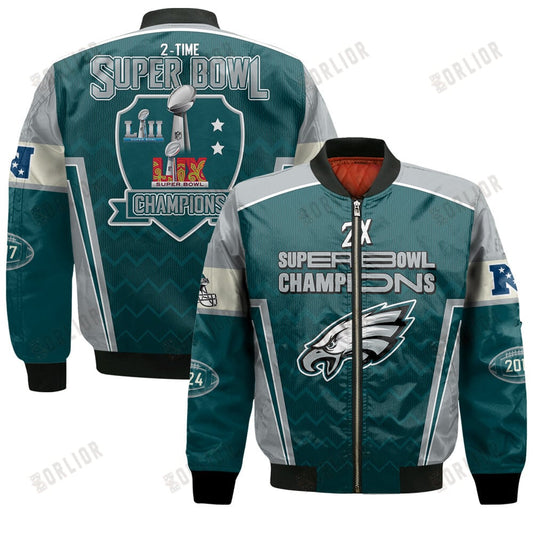 Philadelphia Eagles Super Bowl LIX Champions Wear Your Pride Bomber Jacket