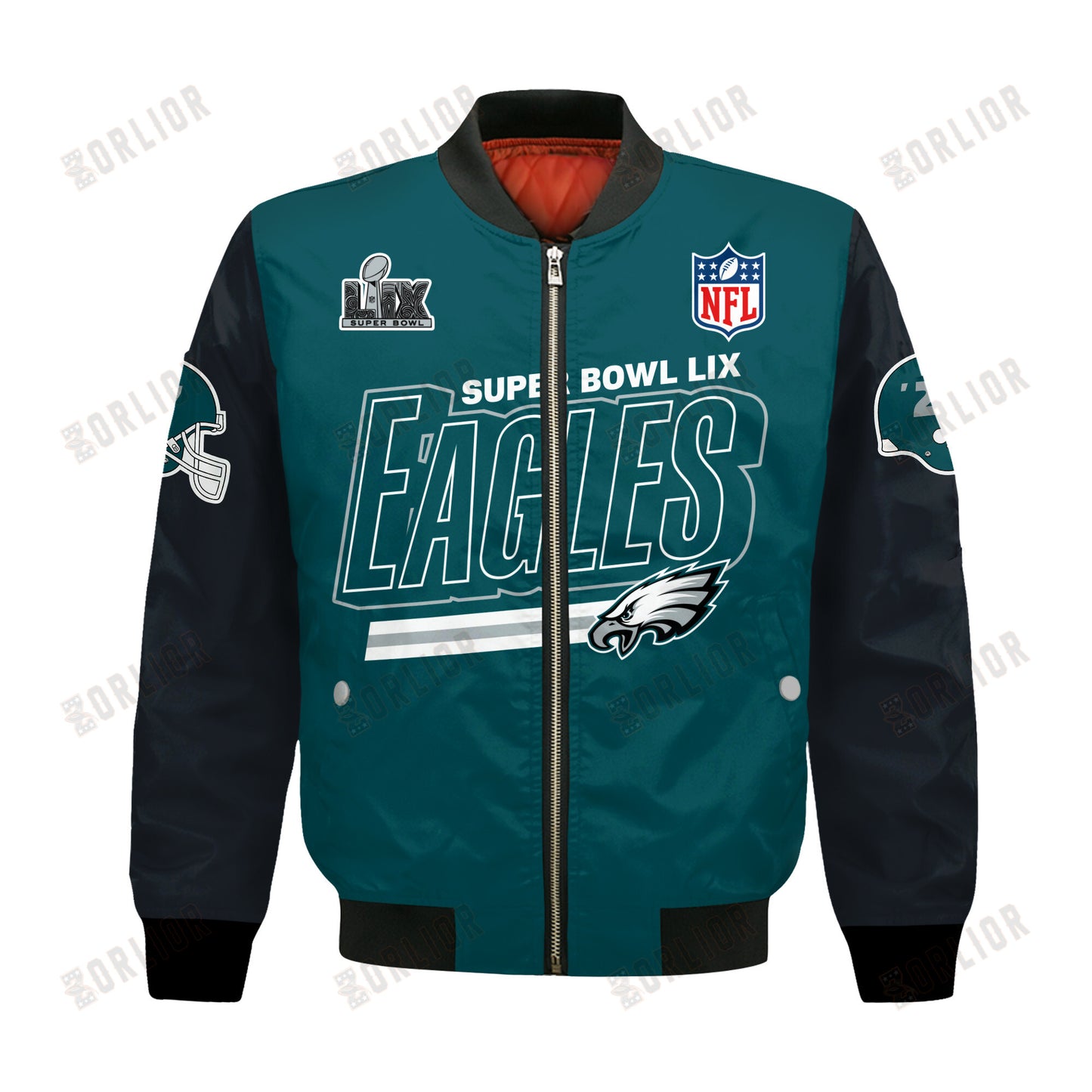Philadelphia Eagles Super Bowl LIX The Worthy Champions Bomber Jacket
