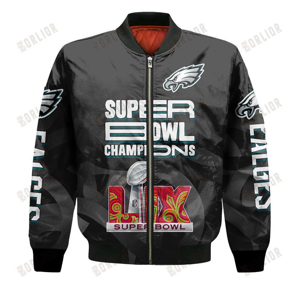Philadelphia Eagles Super Bowl LIX Champions A Night to Remember Bomber Jacket