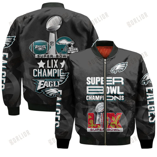 Philadelphia Eagles Super Bowl LIX Champions A Night to Remember Bomber Jacket