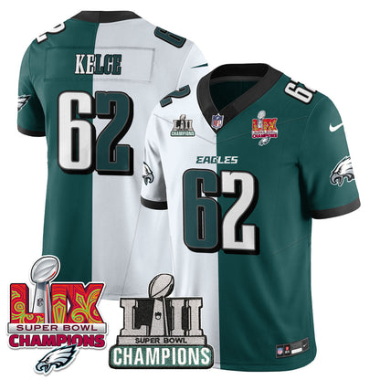 Men's Philadelphia Eagles LII-LIX Super Bowl Champions Vapor Limited Jersey - All Stitched