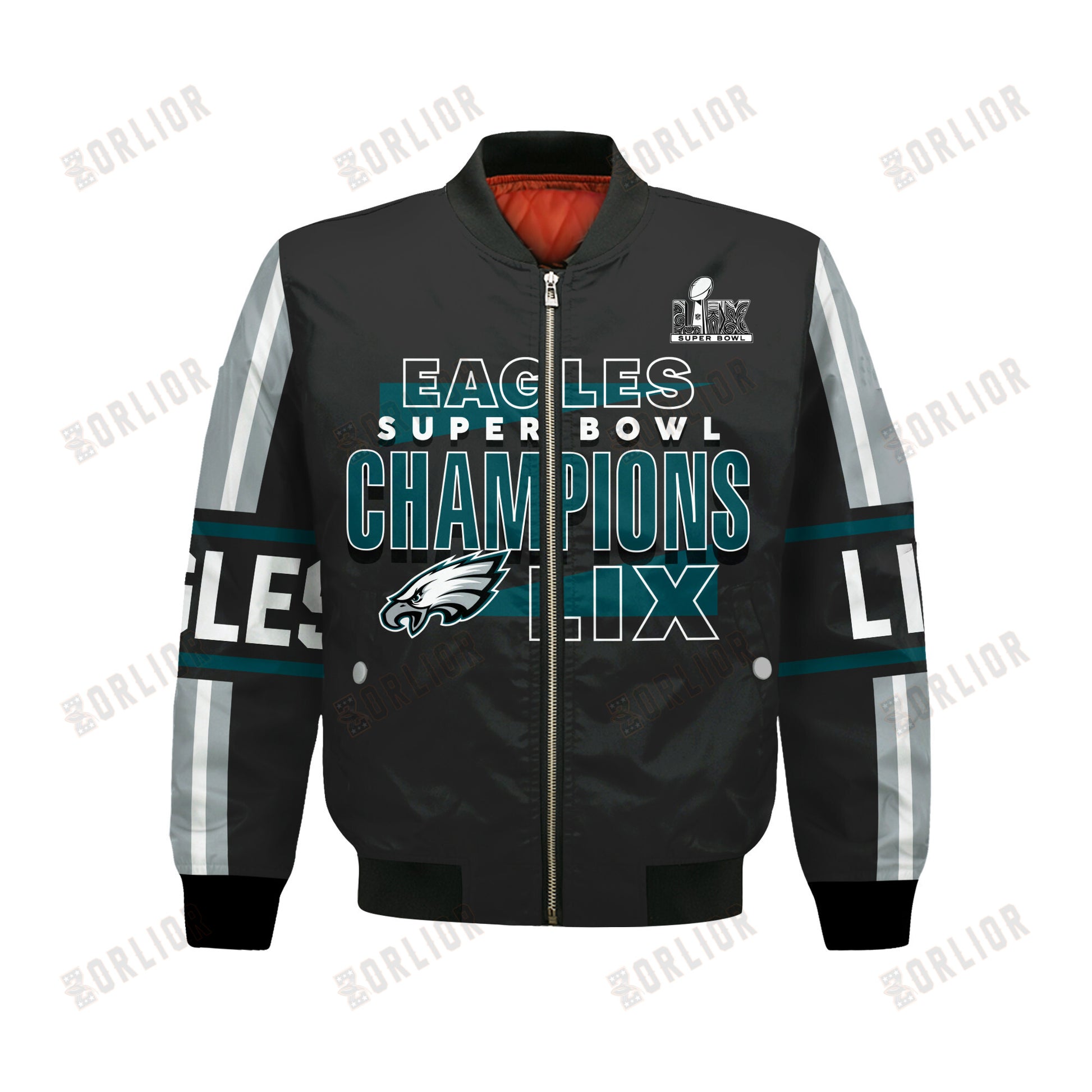 Philadelphia Eagles Super Bowl LIX Champions A Glorious Journey Bomber Jacket