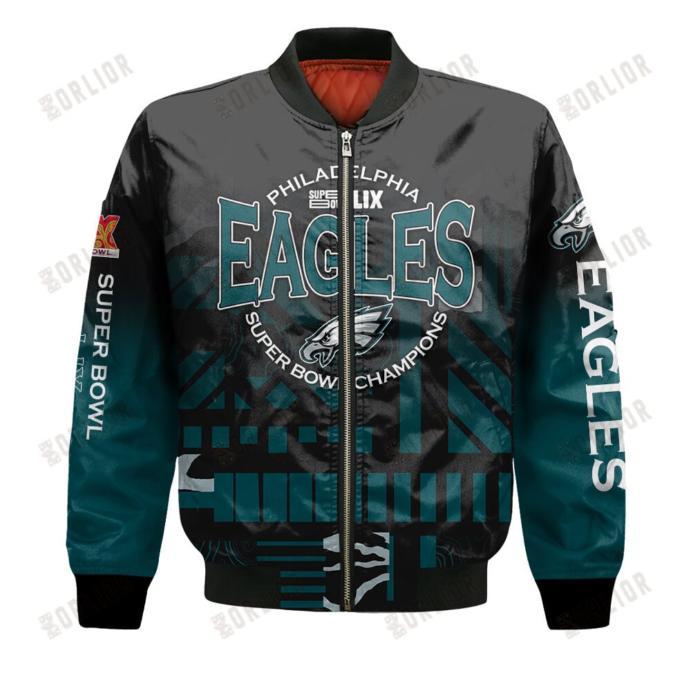 Philadelphia Eagles Super Bowl LIX Champions Dream Come True Bomber Jacket