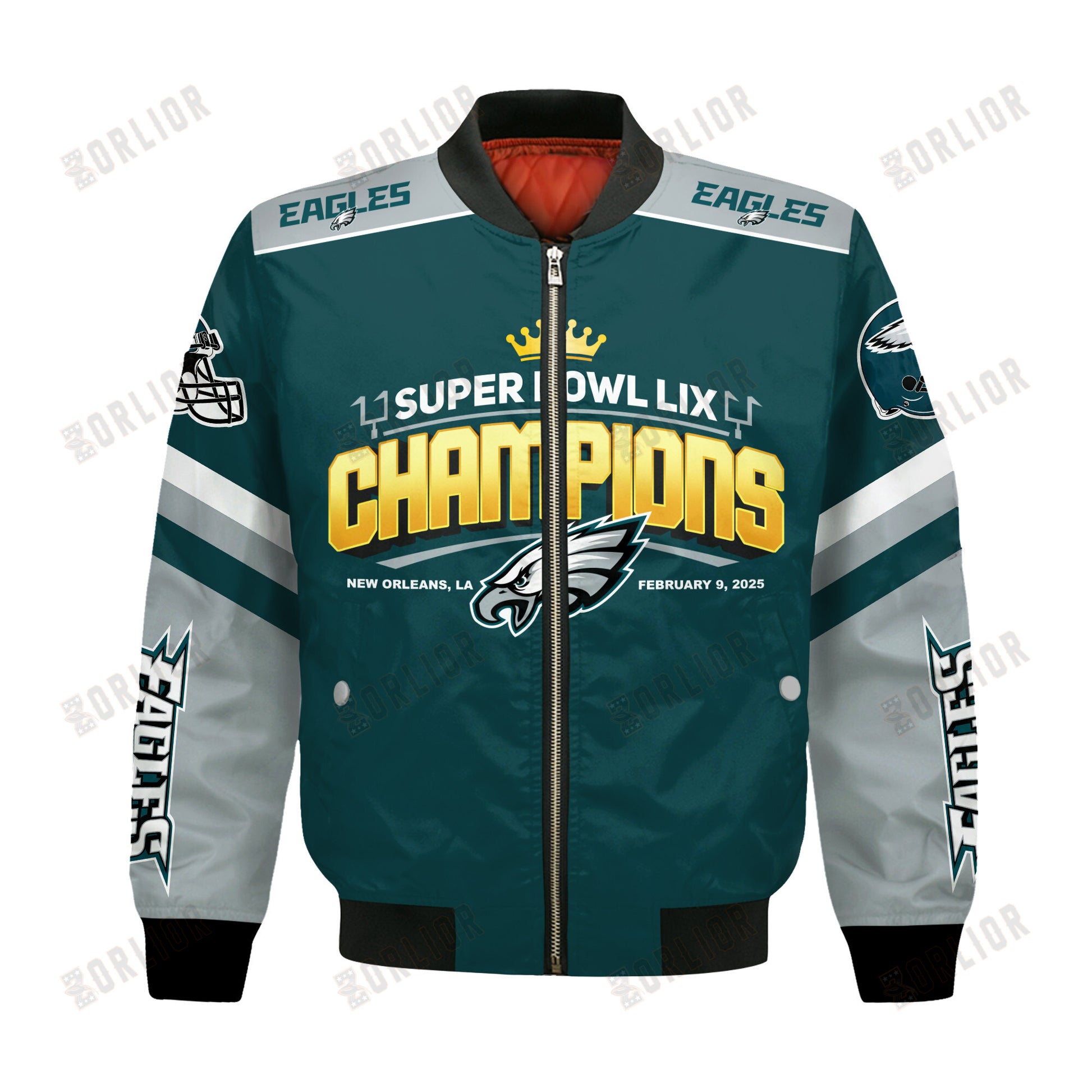 Philadelphia Eagles Super Bowl LIX Champions The Perfect Flight Bomber Jacket