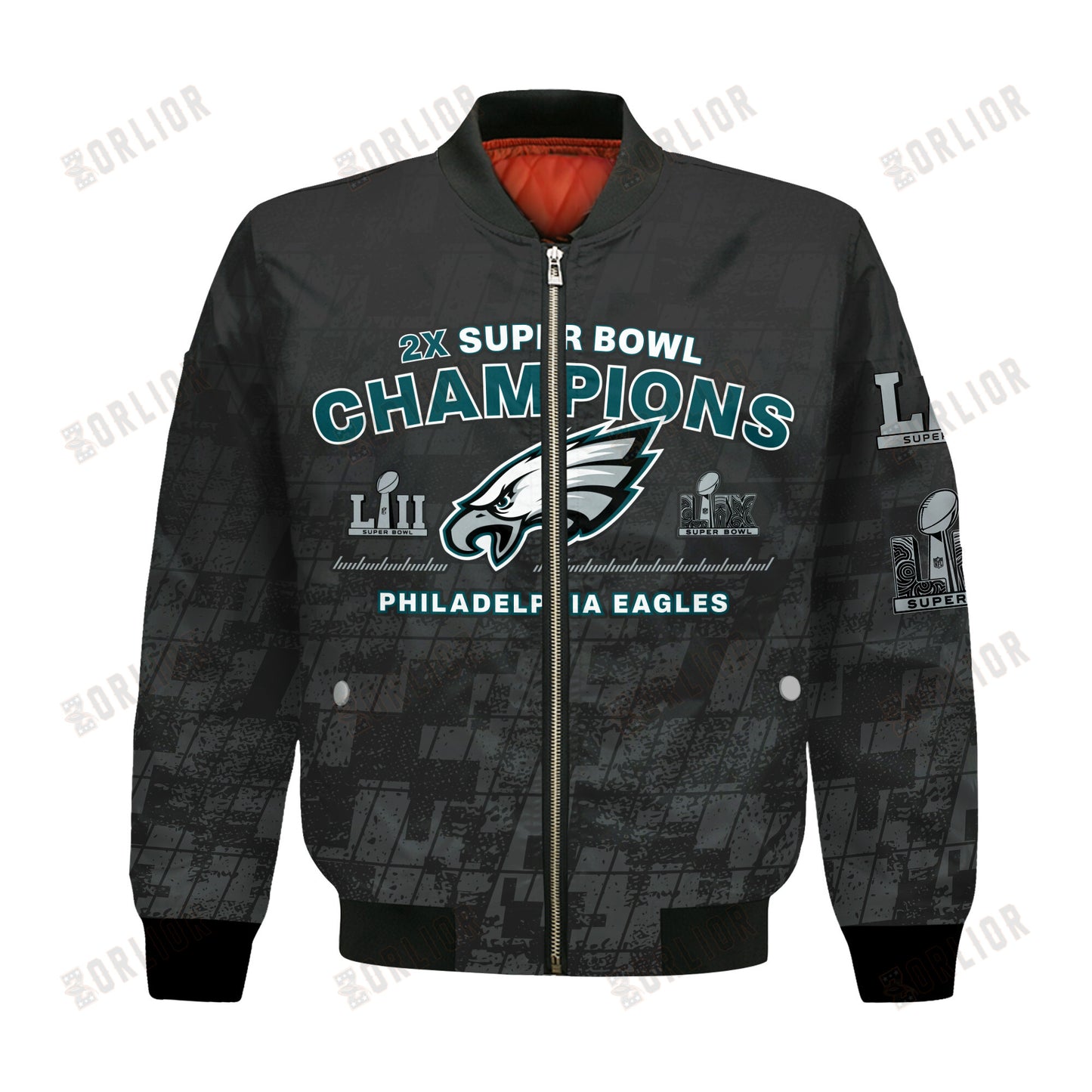 Philadelphia Eagles Super Bowl LIX Champions Bird Gang Glory Bomber Jacket