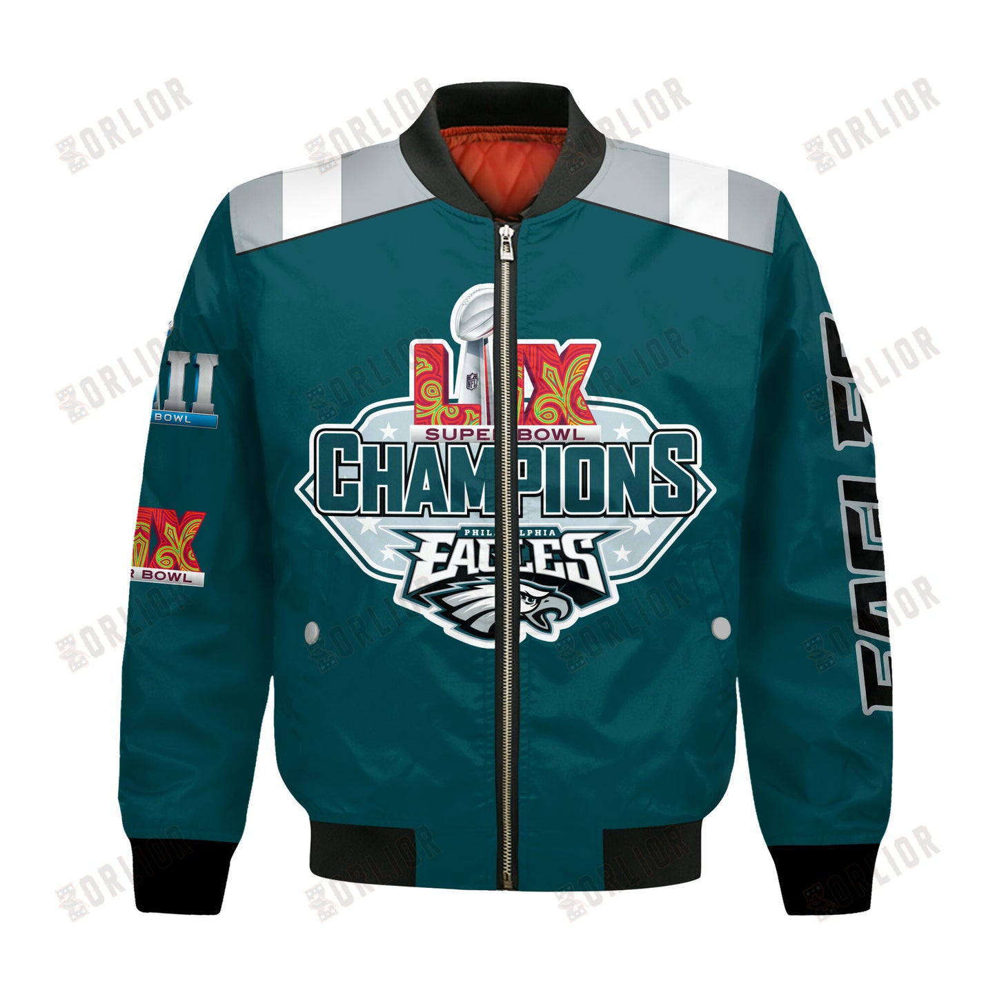 Philadelphia Eagles Super Bowl LIX Champions Fly High Bomber Jacket