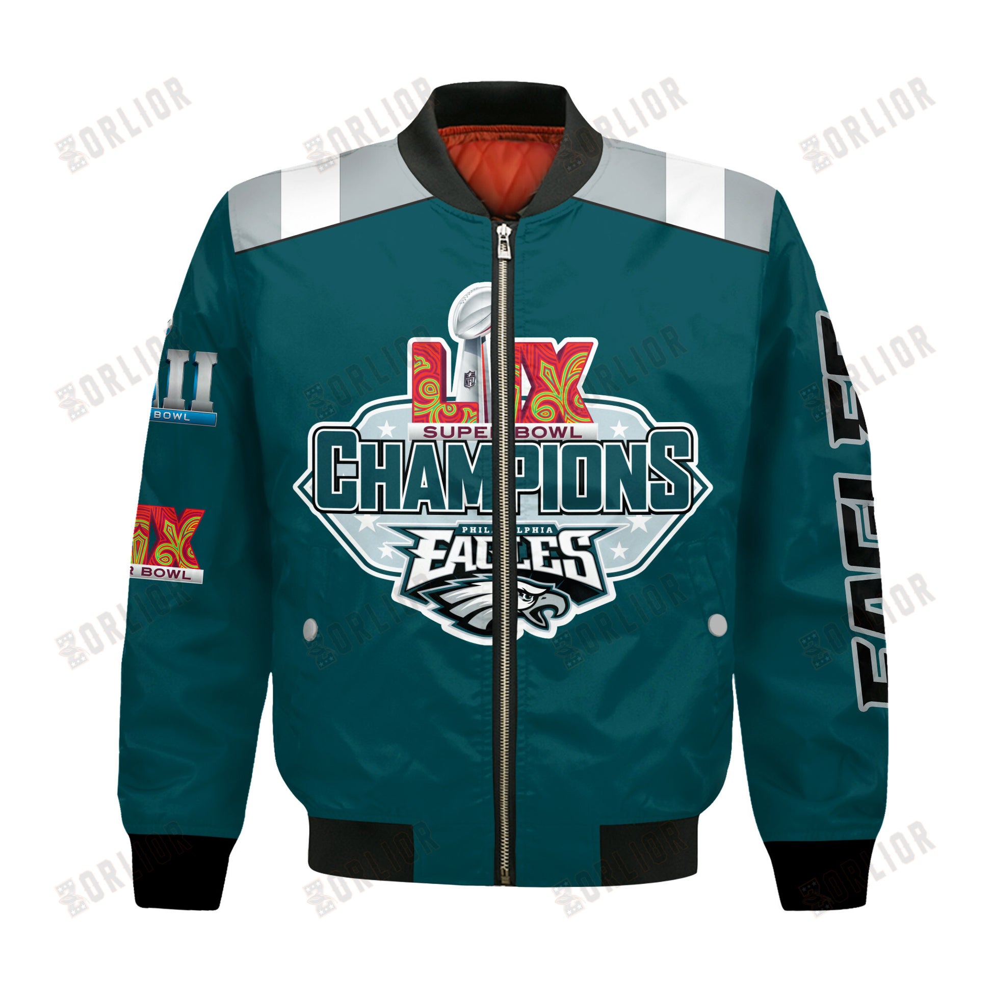 Philadelphia Eagles Super Bowl LIX Champions Fly High Bomber Jacket