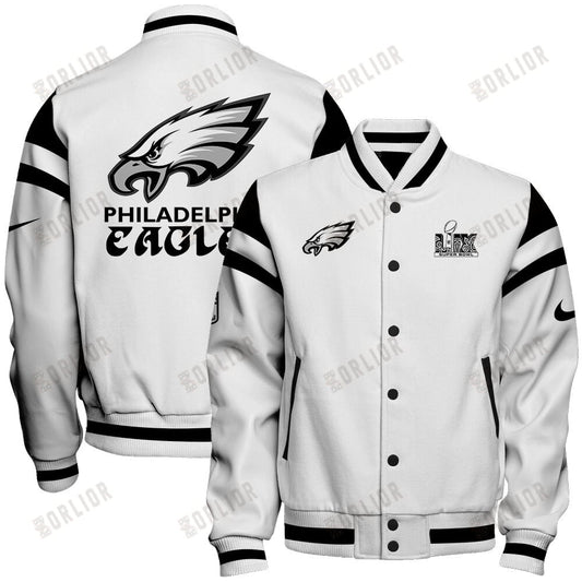 Philadelphia Eagles Super Bowl LIX Champions Victory is Our Nature Varsity Jacket