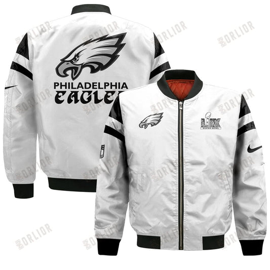 Philadelphia Eagles Super Bowl LIX Champions Victory is Our Nature Bomber Jacket