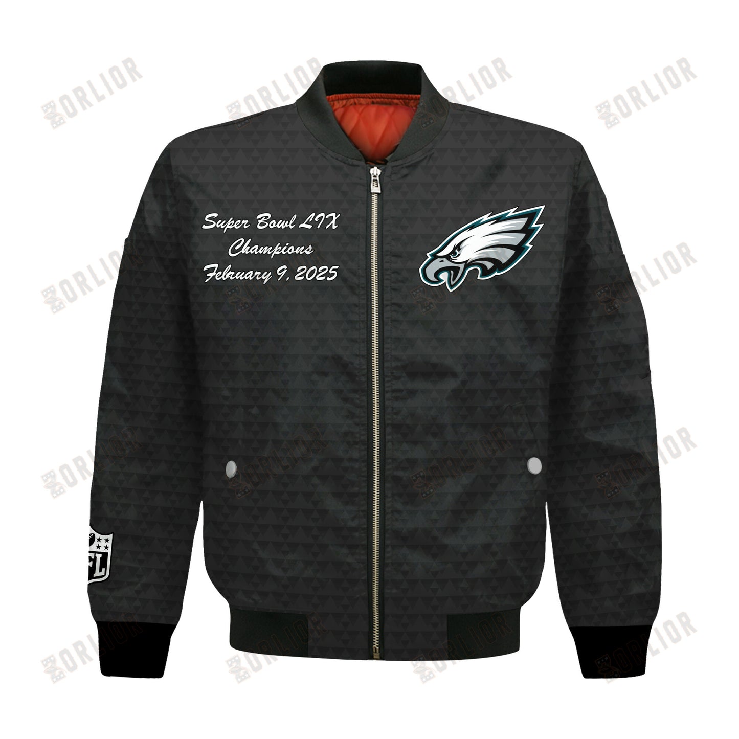 Philadelphia Eagles Super Bowl LIX Champions Wings Of Conquest Bomber Jacket