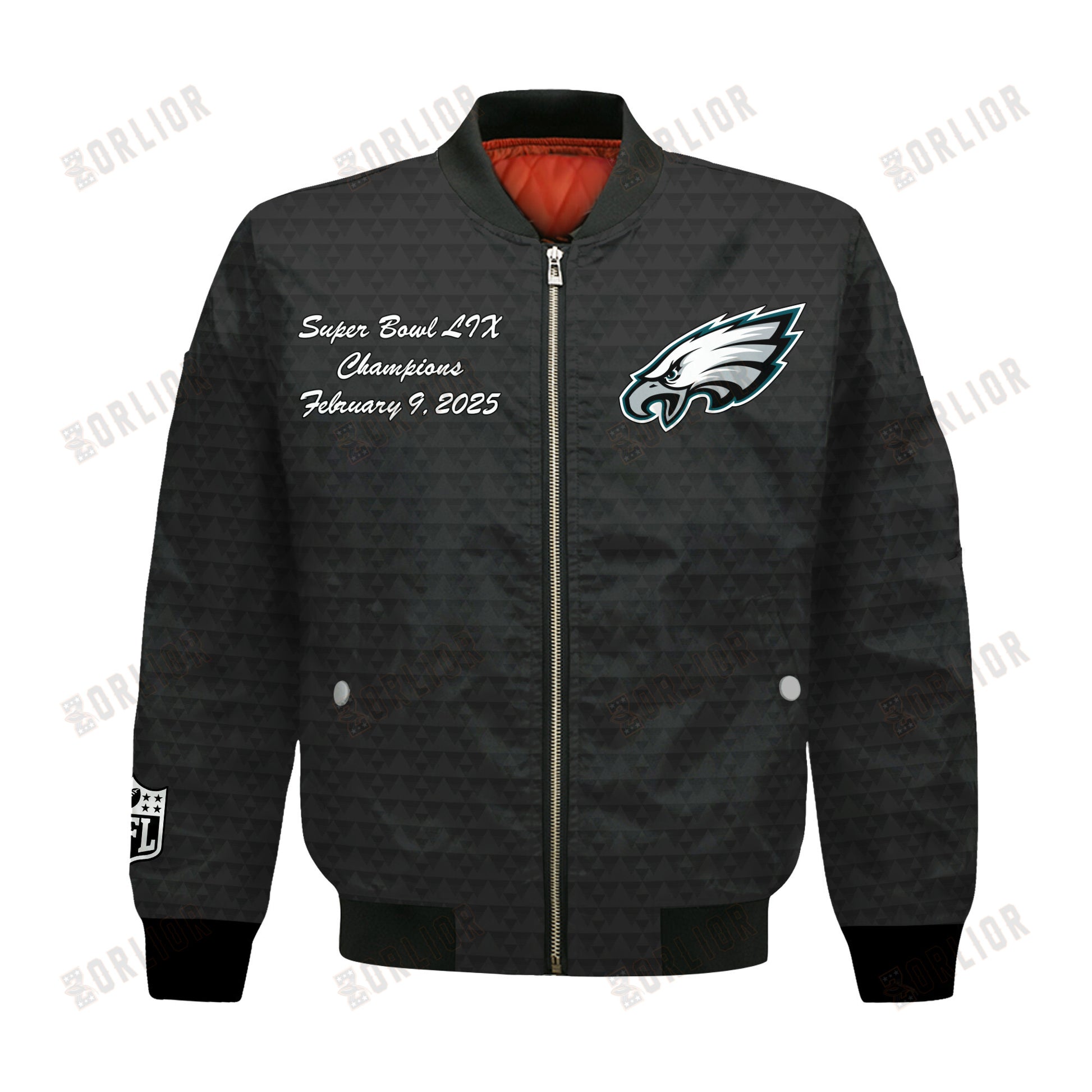 Philadelphia Eagles Super Bowl LIX Champions Wings Of Conquest Bomber Jacket