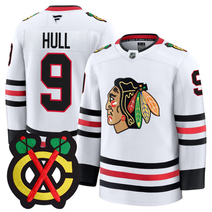 Men's Chicago Blackhawks Winter Classic Patch Premium Jersey - All Stitched
