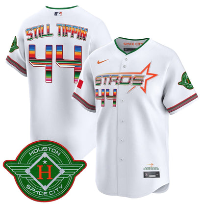 Men's Astros 2025 City Connect Mexico Vapor Premier Limited Jersey - All Stitched